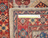 11 Feet Gray Kazak Afghan Hand Knotted Wool Runner Rug